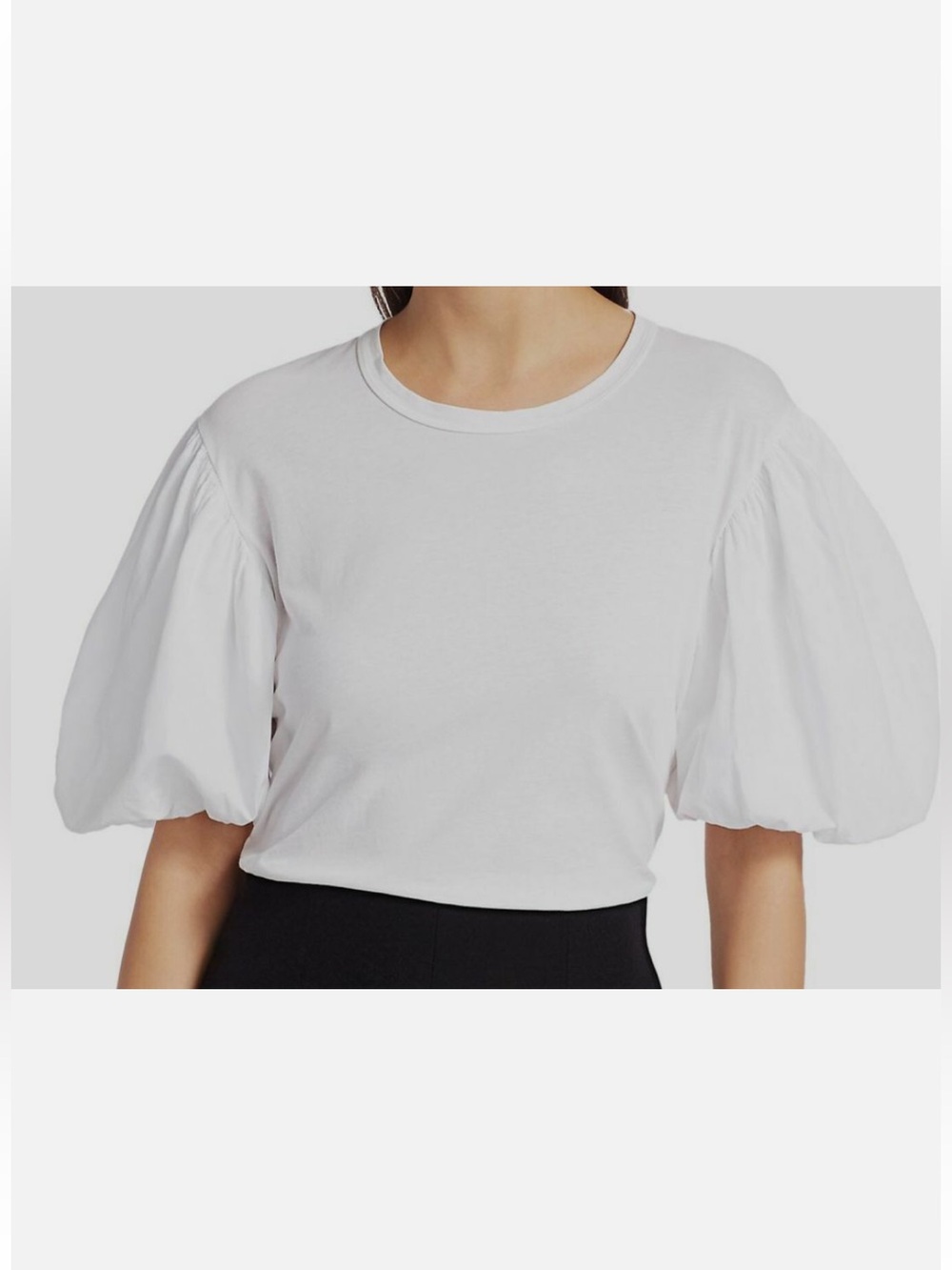 ALC Cassandra puff sleeve tee